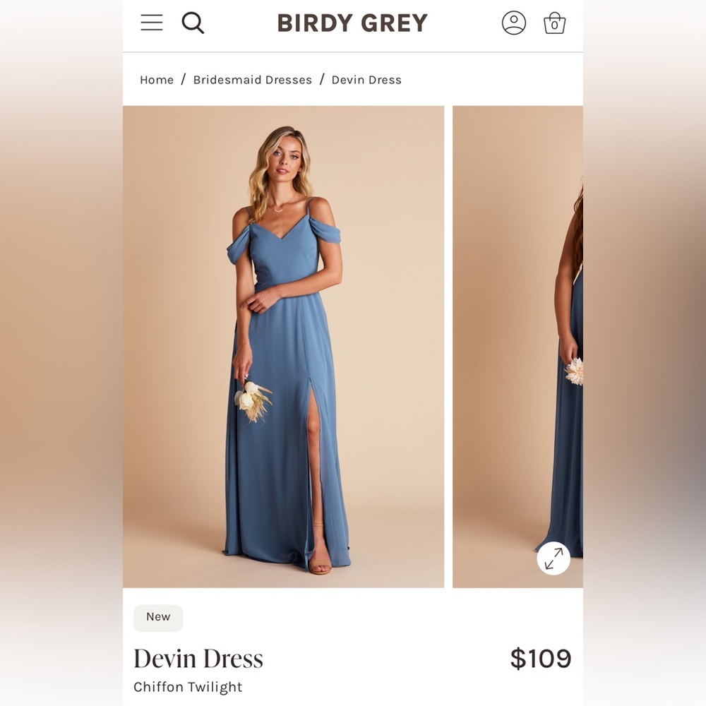 Birdy Grey Devin twilight blue dress